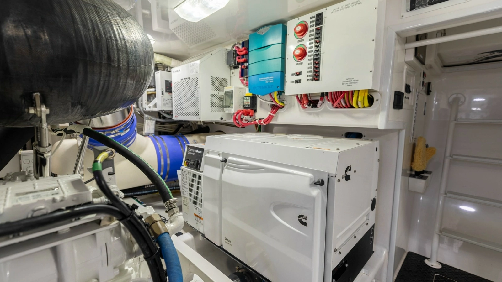 Engine Room with Electrical Systems