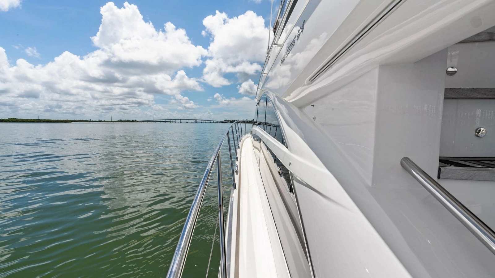 Starboard Side Deck with Railings