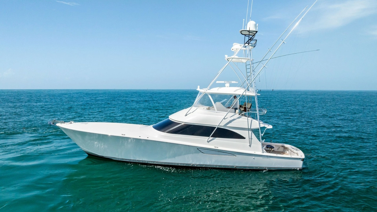 Side Profile of Viking 62 Convertible