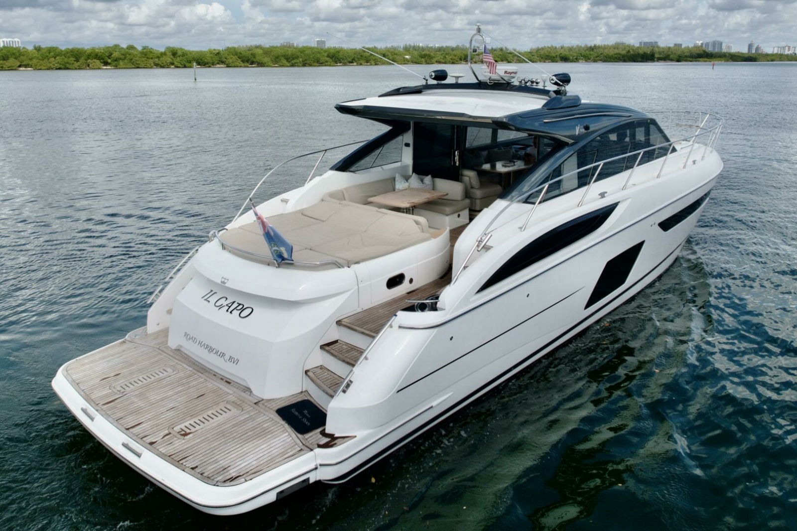 Princess 58 - IL CAPO -Exterior Profile