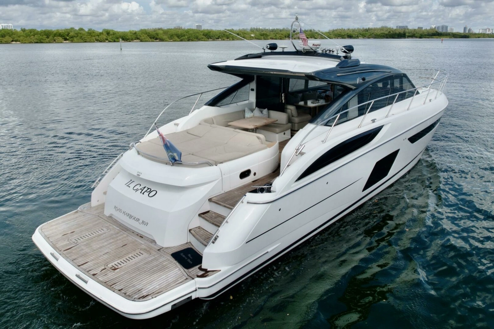 Princess 58 - IL CAPO -Exterior Profile