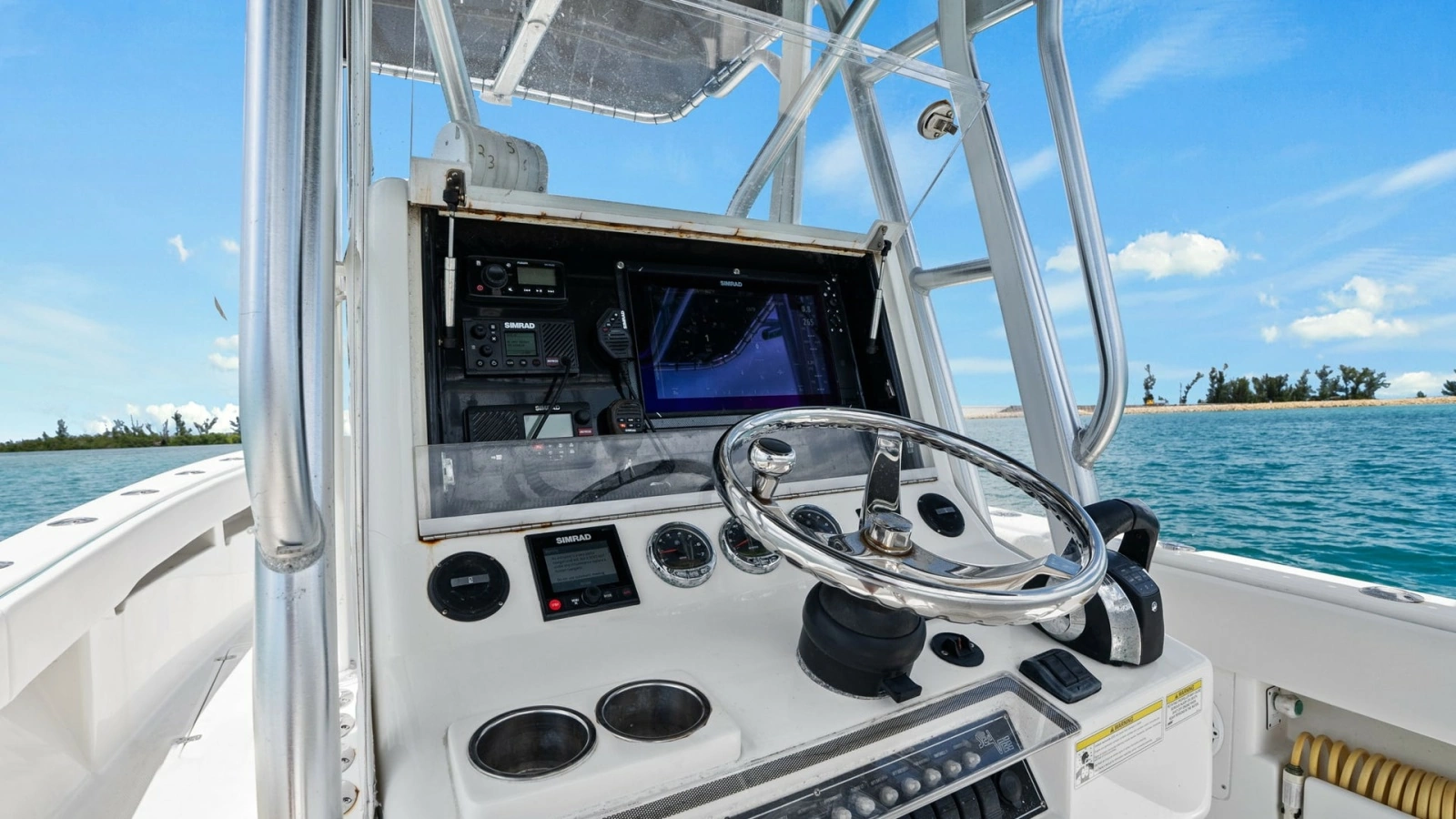 Helm Station with Electronics