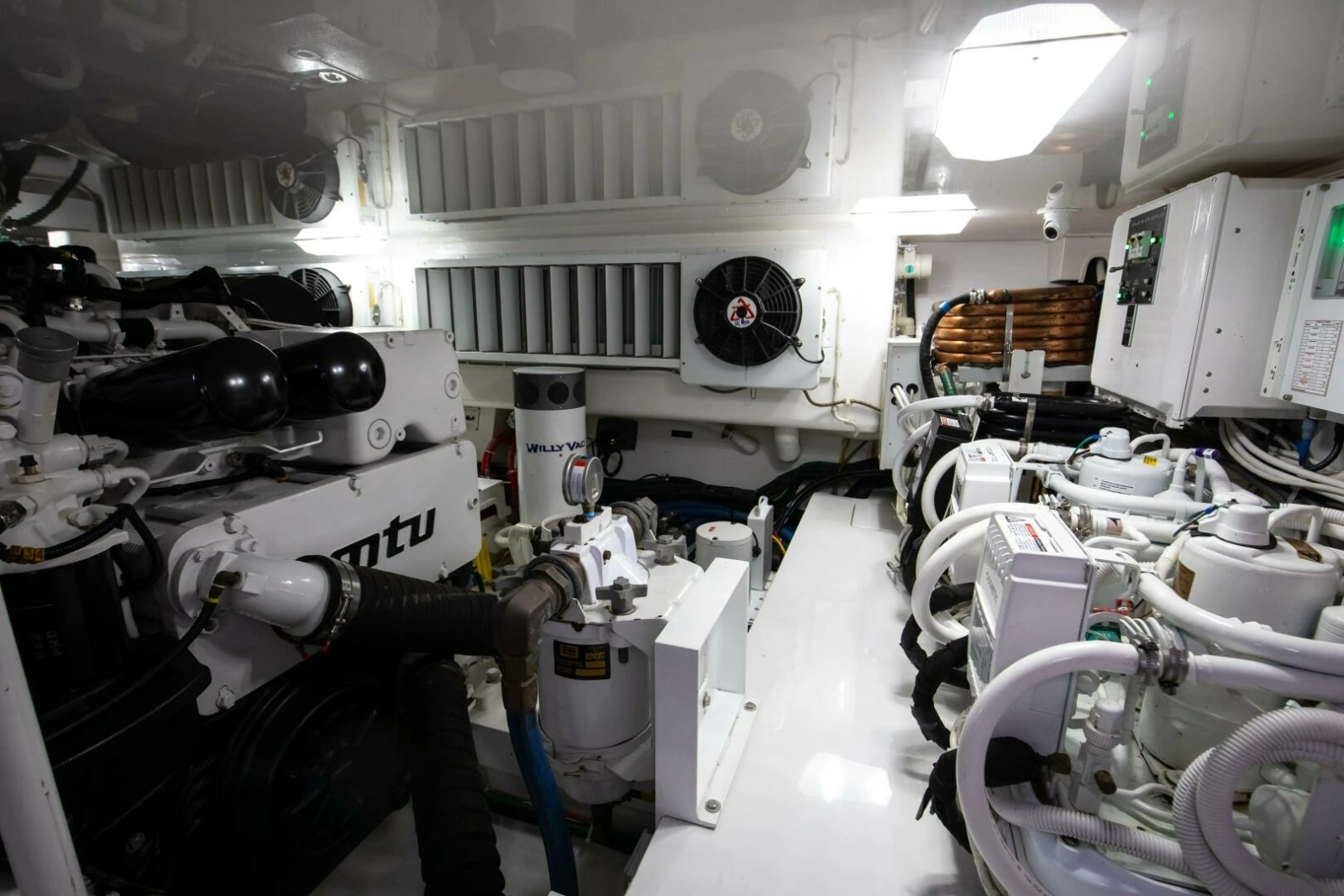 Viking 62 On the Edge III Engine Room