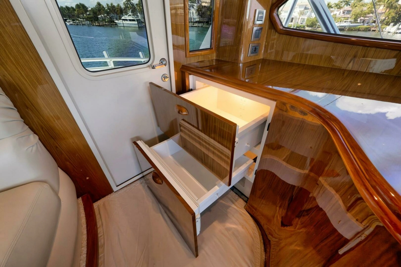 2011 Viking 76 Enclosed Bridge- TEUSEAS- Enclosed Bridge