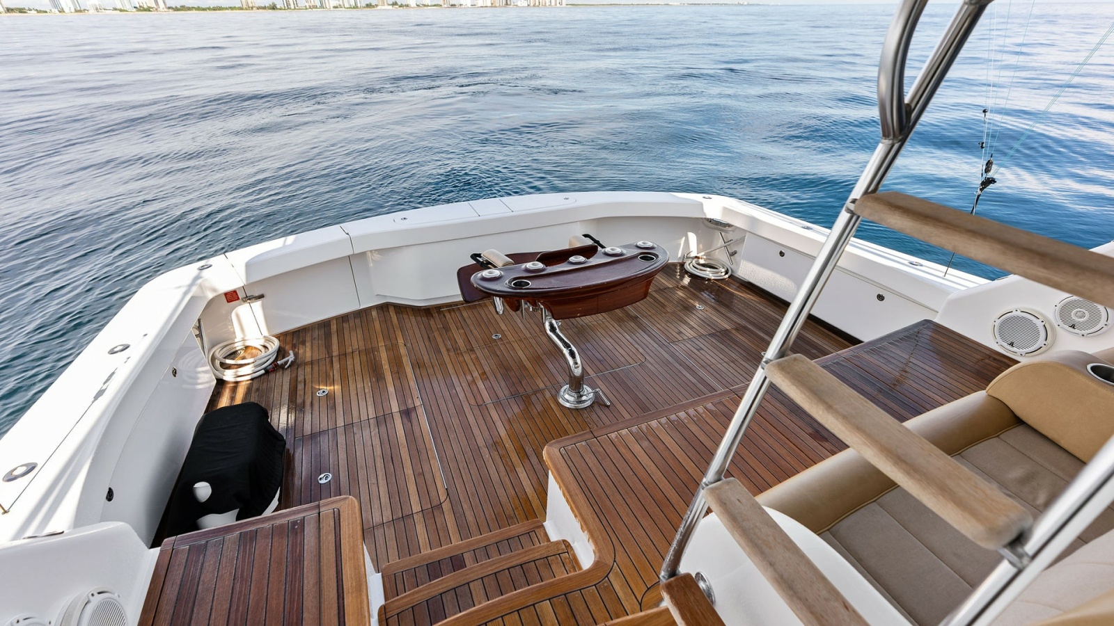 Spacious Teak Cockpit with Views