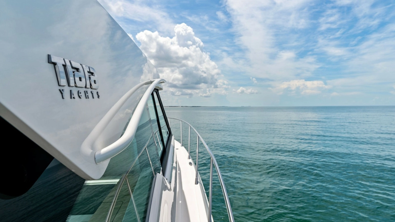 Starboard Deck View with Sea Horizon