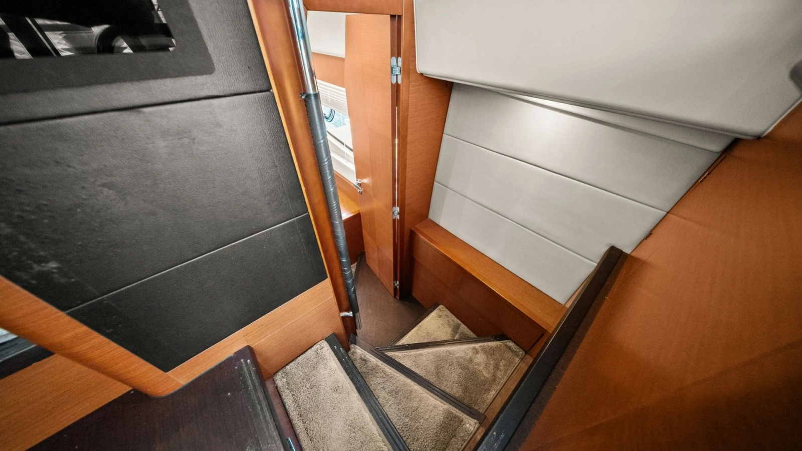 Interior Staircase to Lower Deck