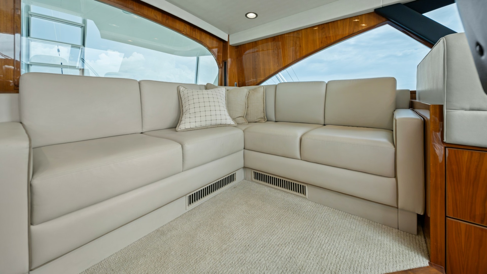 Luxurious Salon Seating Area