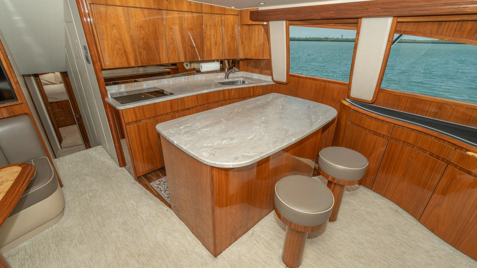 Galley and Dinette Area
