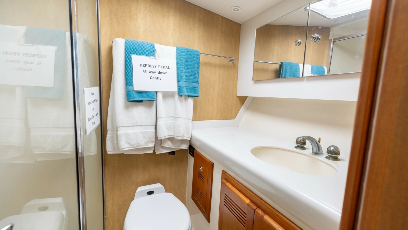 Elegant Onboard Bathroom