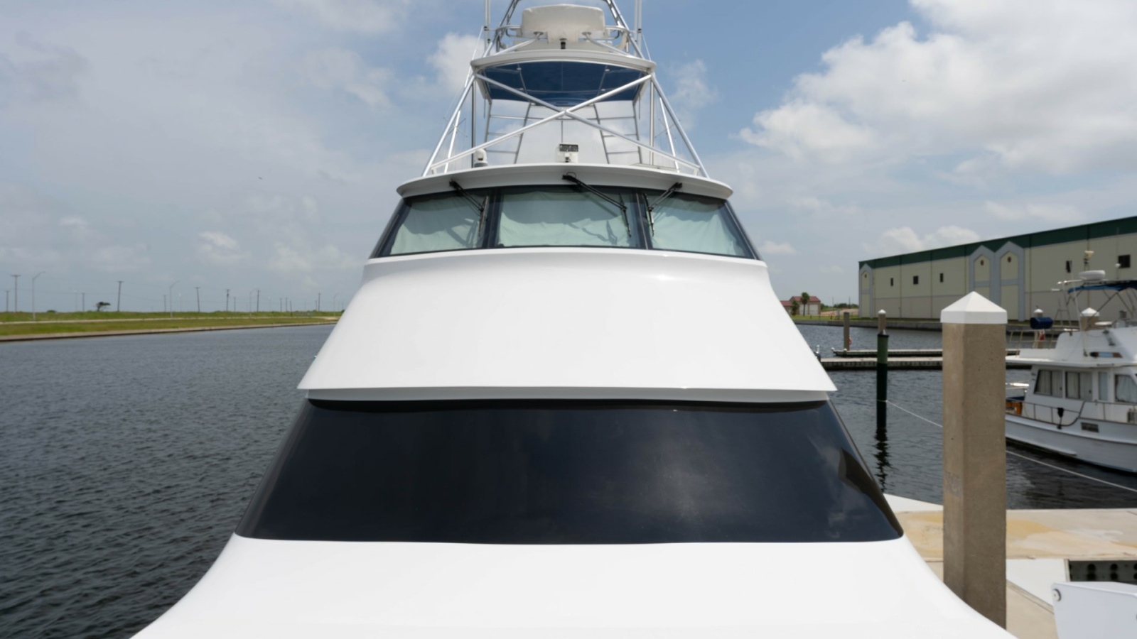 Bow View of Enclosed Bridge