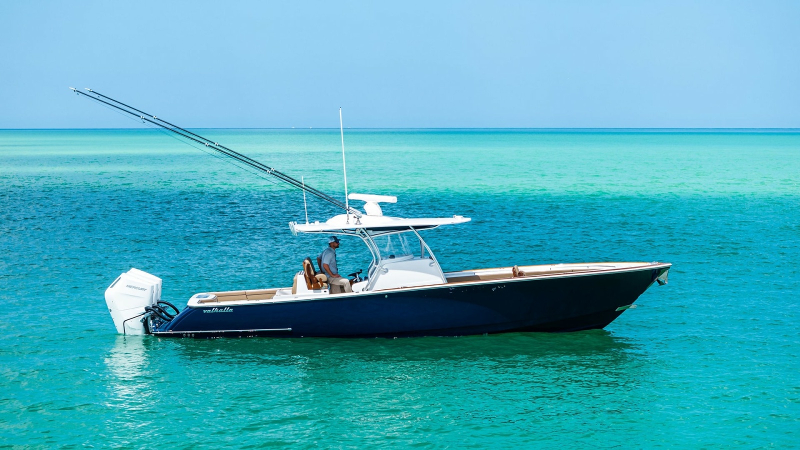 Side Profile of V-37 on Water