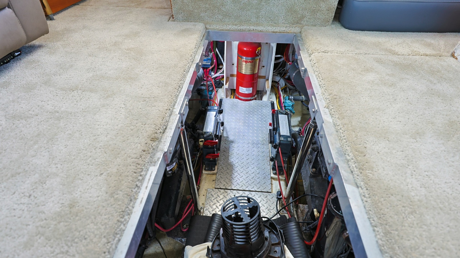 Engine Room Access Hatch