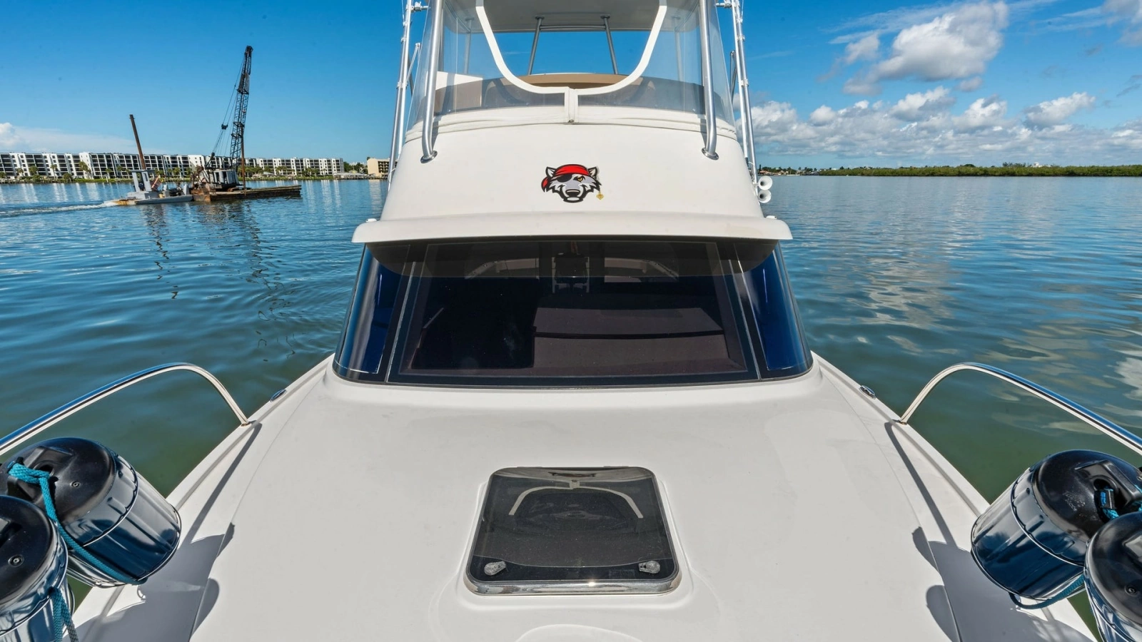 Flybridge and Foredeck View
