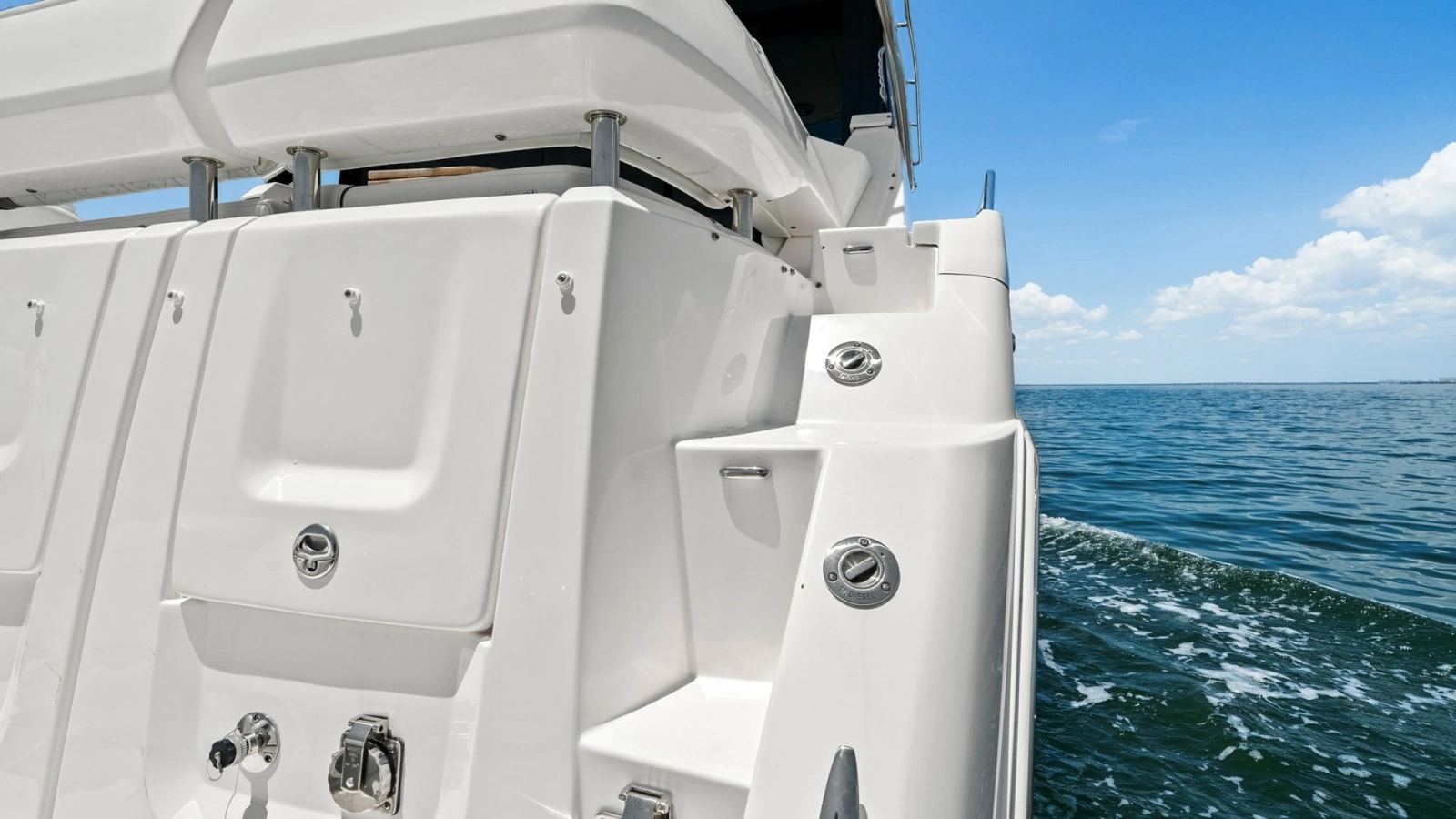 Stern View with Swim Platform