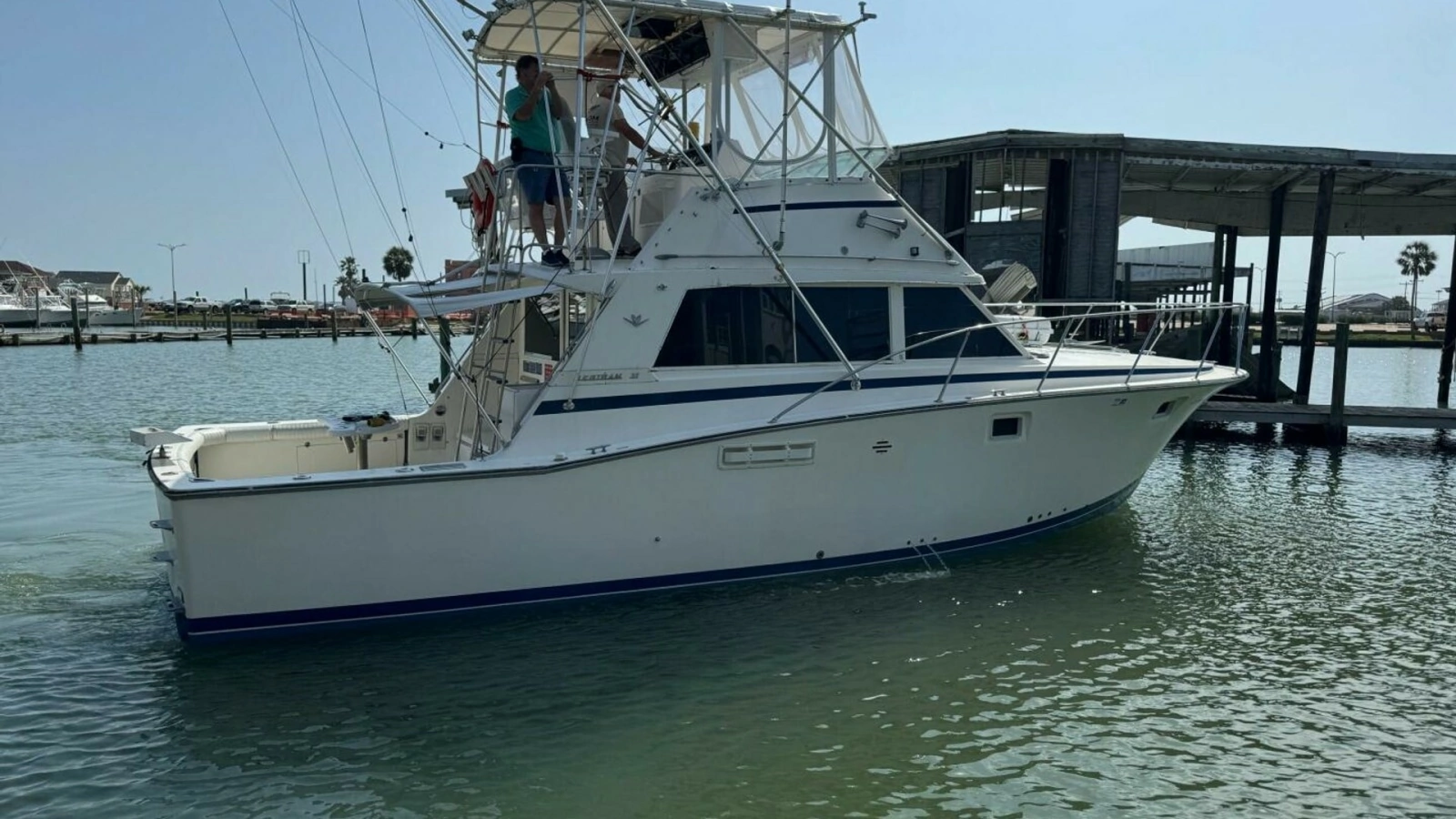1983 Bertram 385 Convertible- Cast Off II- STBD