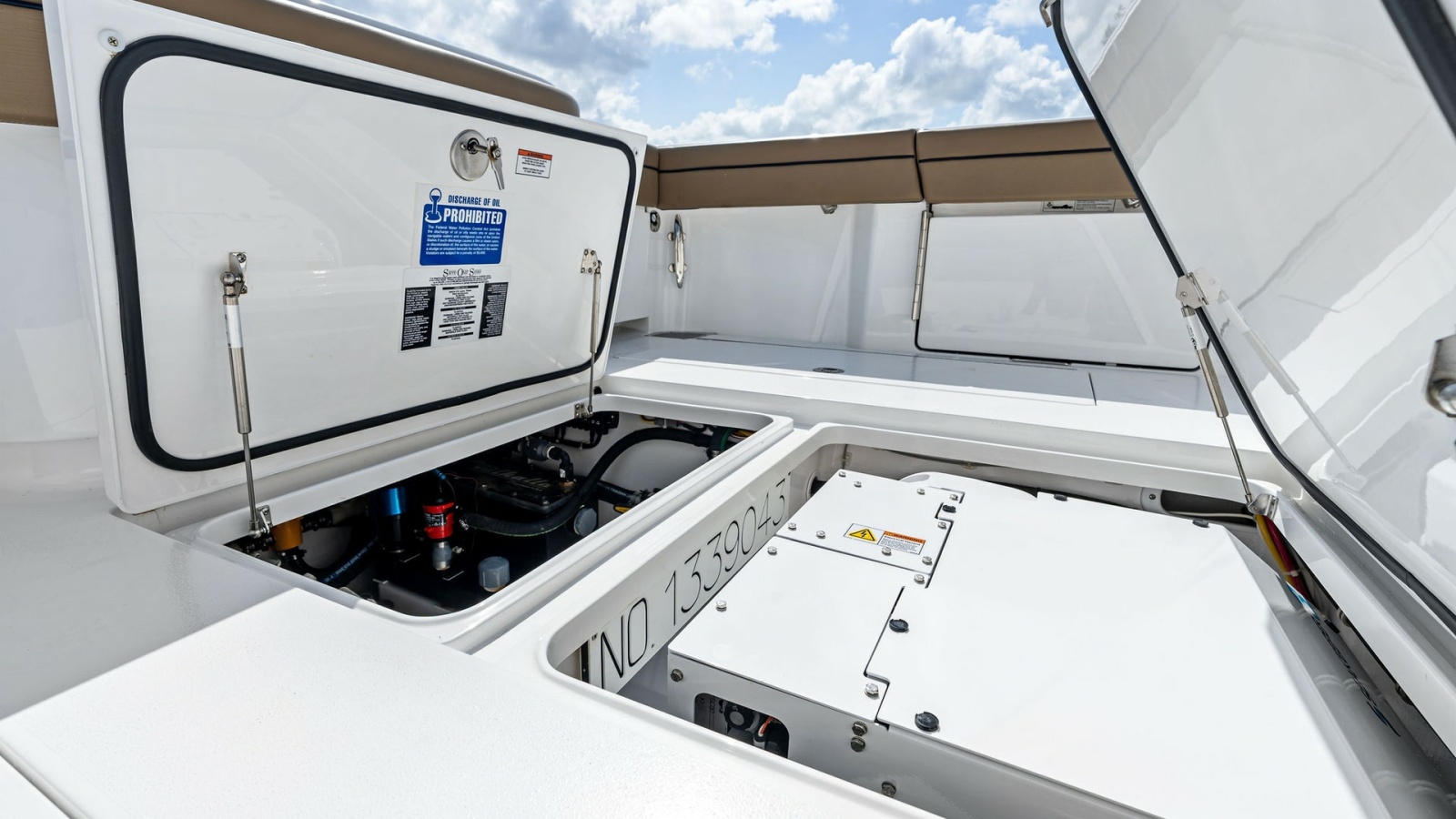 Engine Compartment Access Hatch