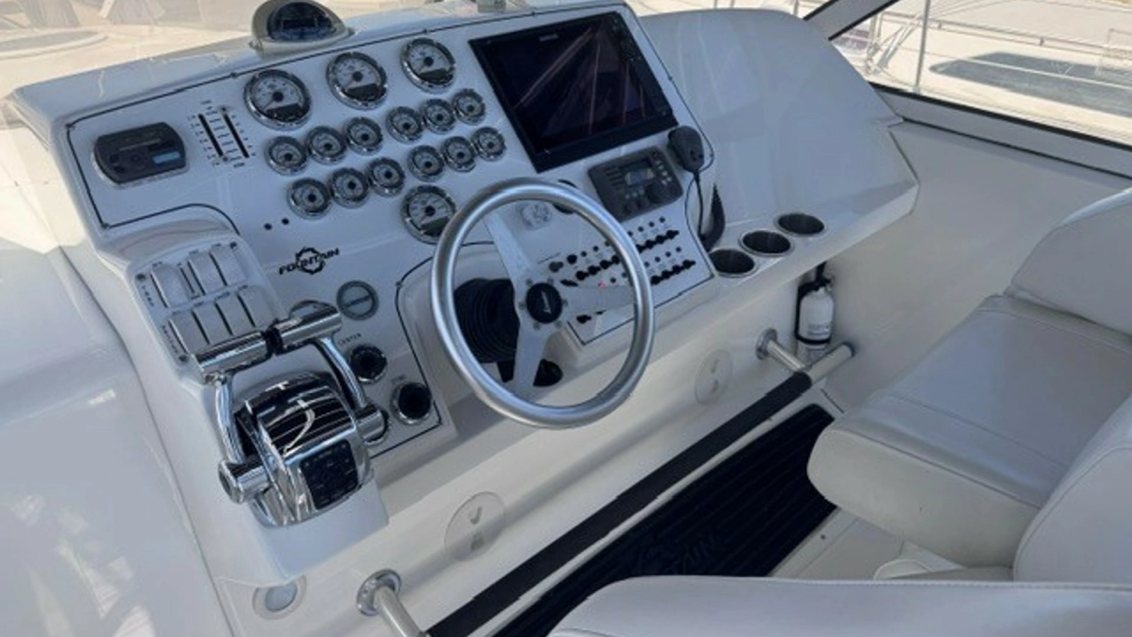 Helm Station with Navigation Equipment