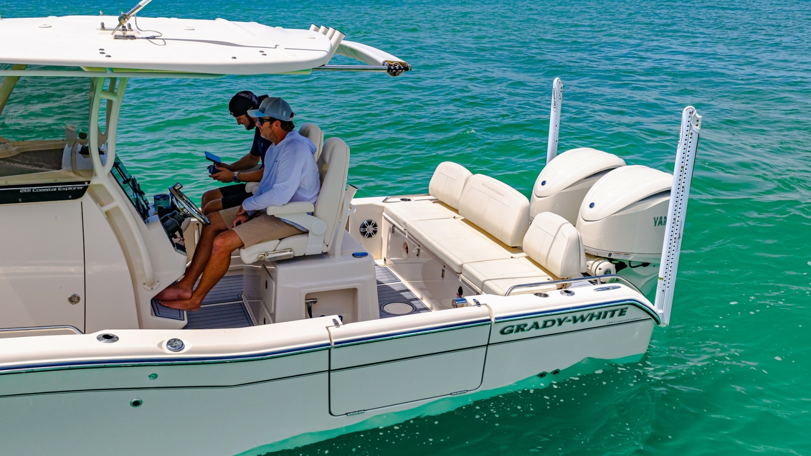Cockpit and Twin Outboards