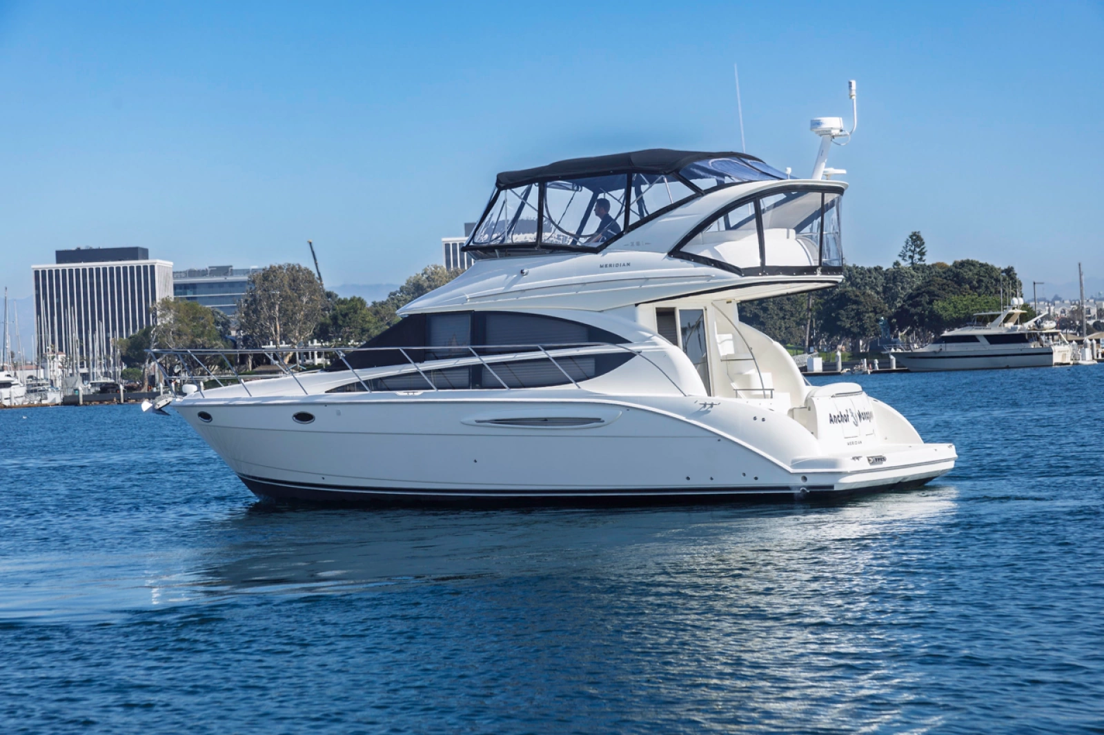 2008 Meridian 391 Sedan Bridge