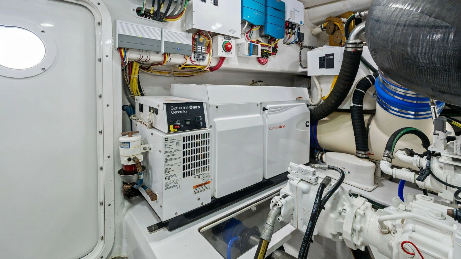 2016 Viking 80 Enclosed Bridge- FRIGATE- Engine Room/ Generator