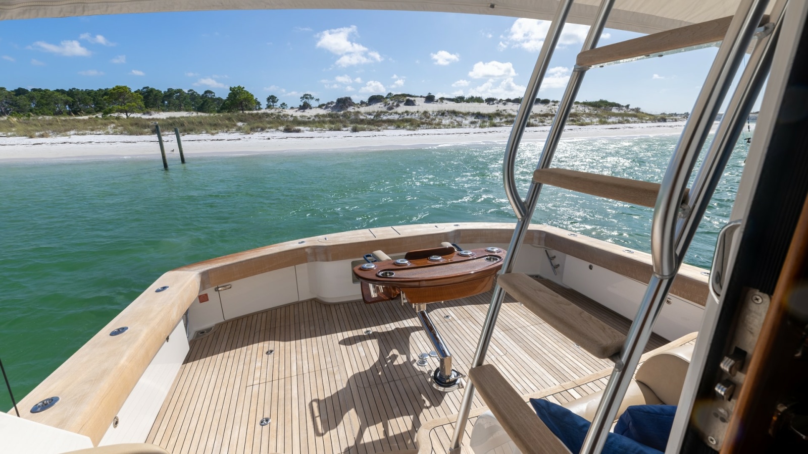 Spacious Aft Deck with Seating
