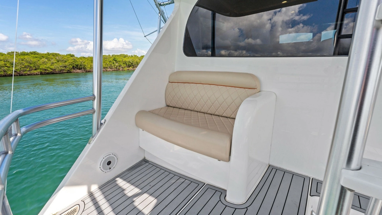 2016 Viking 80 Enclosed Bridge- FRIGATE- Enclosed Bridge Mezzanine
