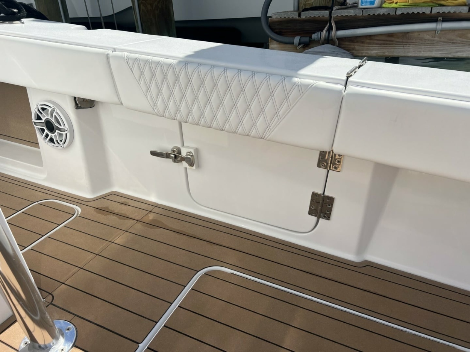 Queen/Smith Custom 53 - Cockpit Transom Gate