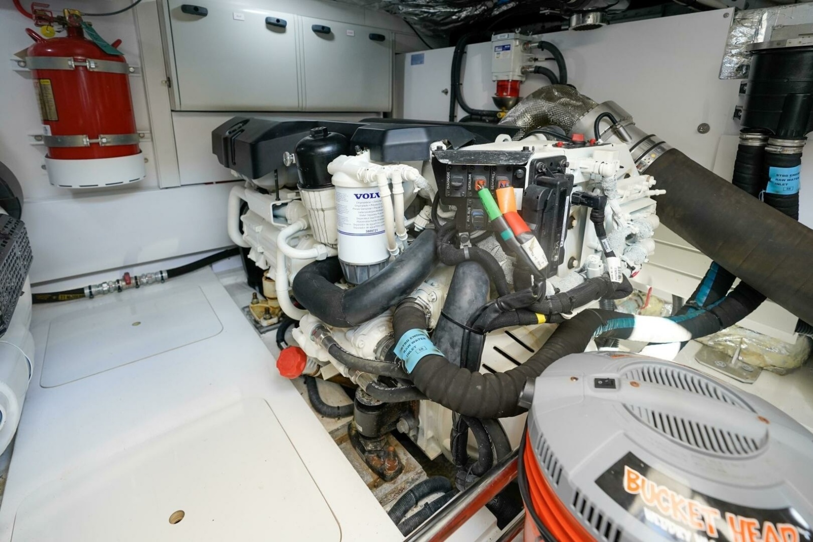 2021 Princess F50- MAKING TIME- Engine room