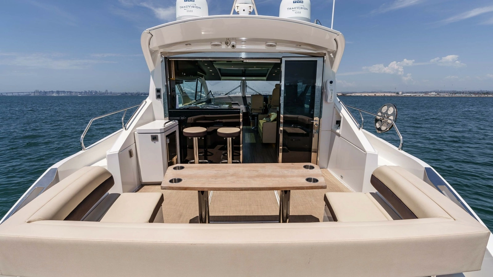 2017 Cruisers 60 Cantius 'Rising Star' - Spacious Aft Deck with Lounge Seating