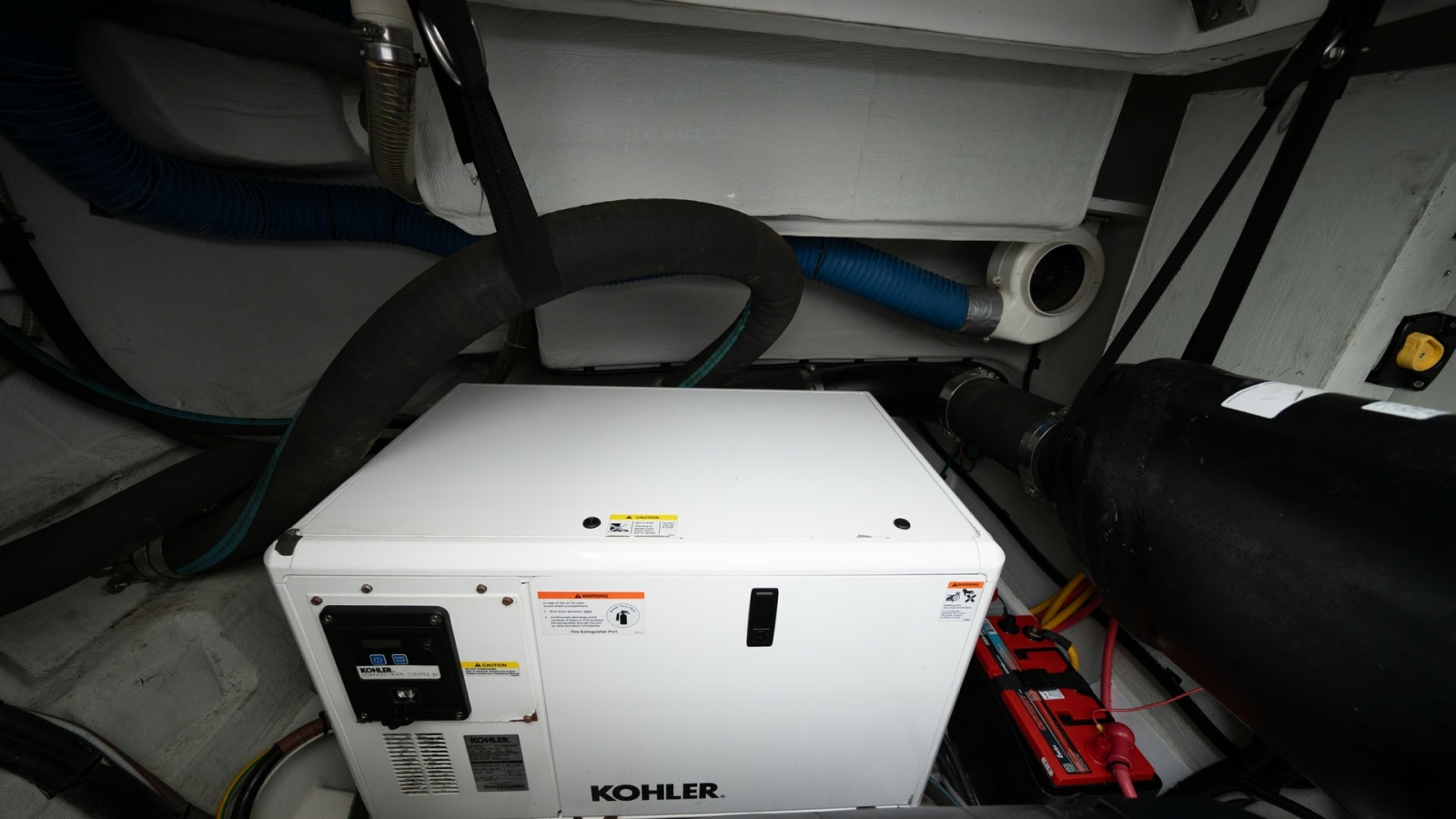 Engine Room with Kohler Generator