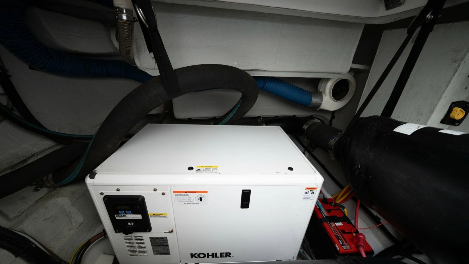 Engine Room with Kohler Generator