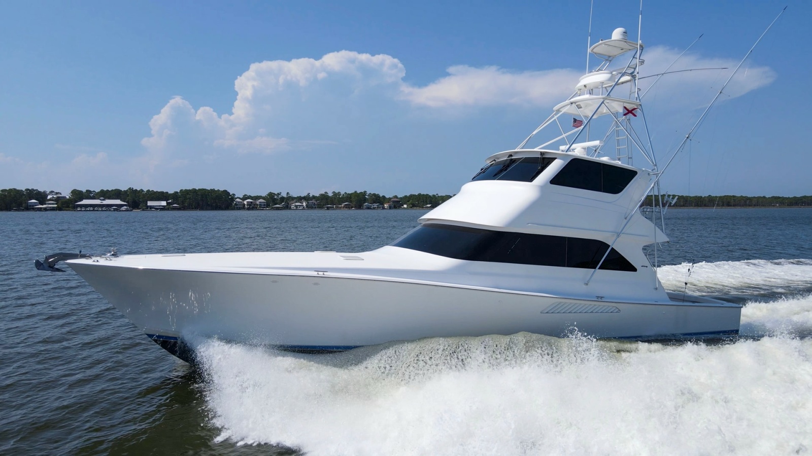 2005 61 Viking Enclosed Bridge Kelkat Exterior (7)