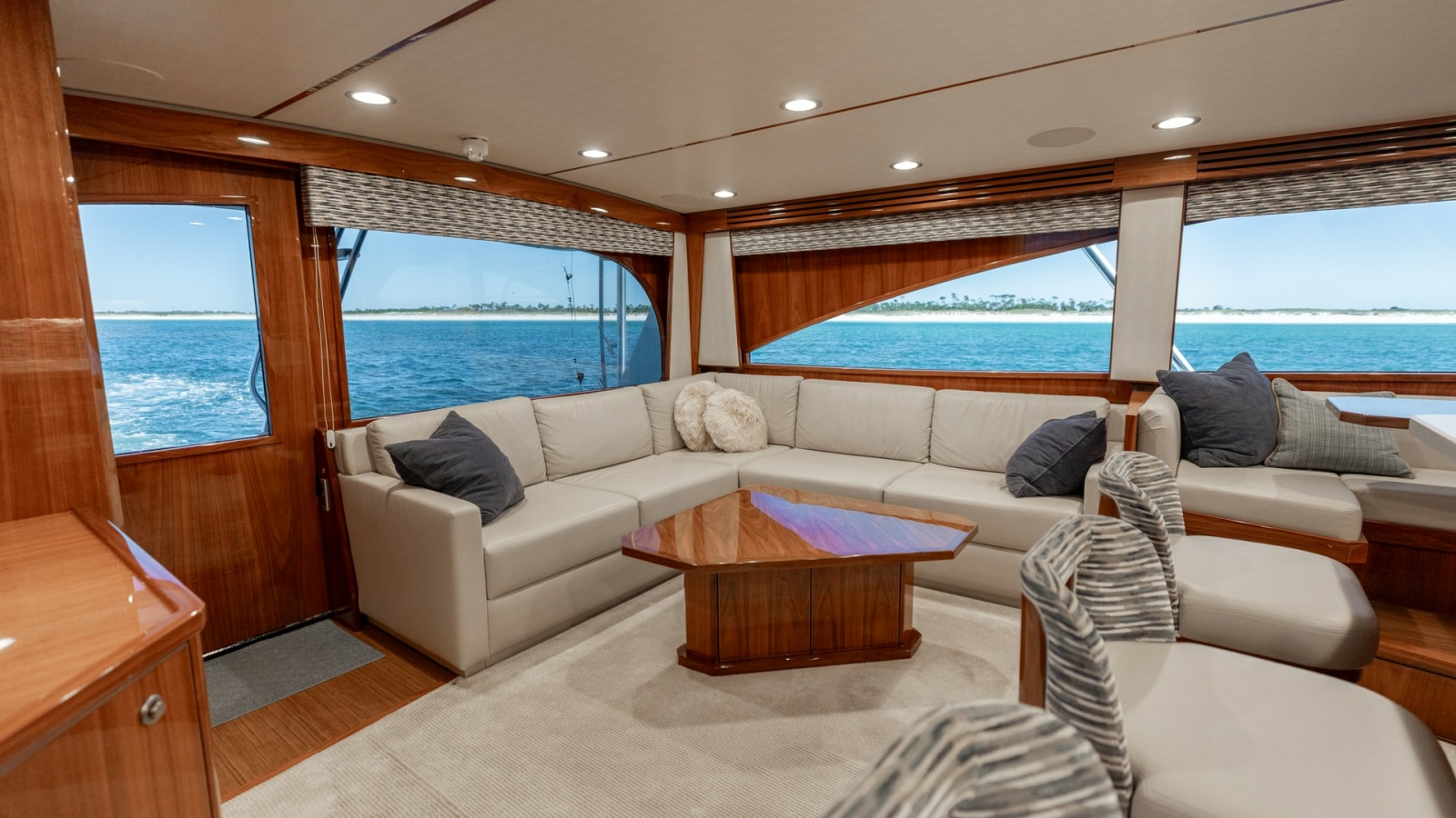 Spacious Salon with Panoramic Views