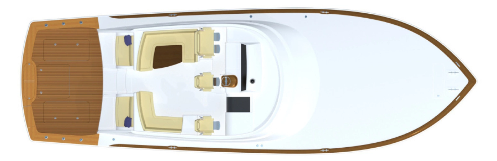 2023 Viking 54 Open Rendering