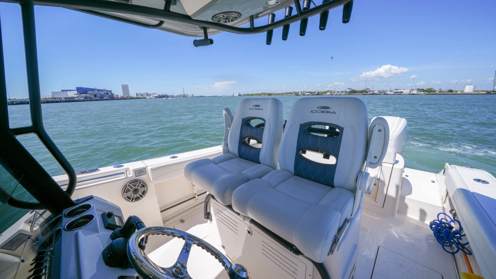 Helm Seating with Ocean View