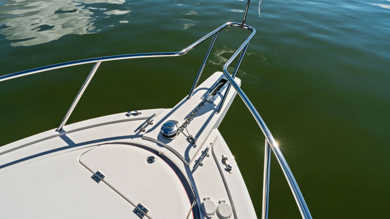 Bow with Anchor and Railings