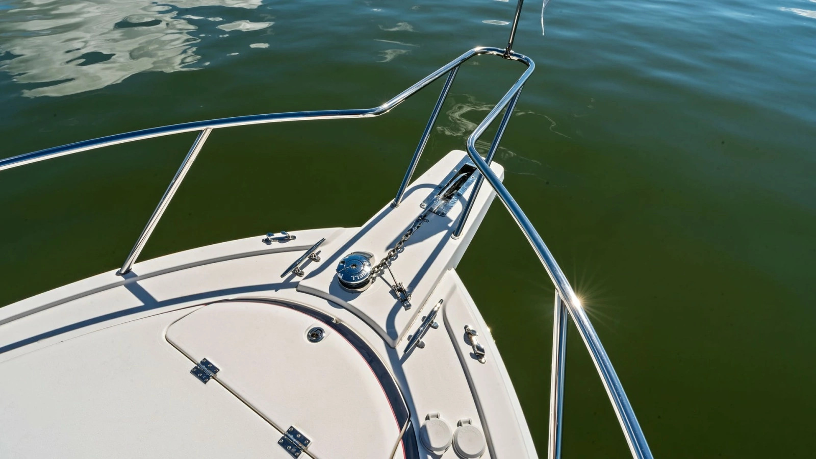 Bow with Anchor and Railings
