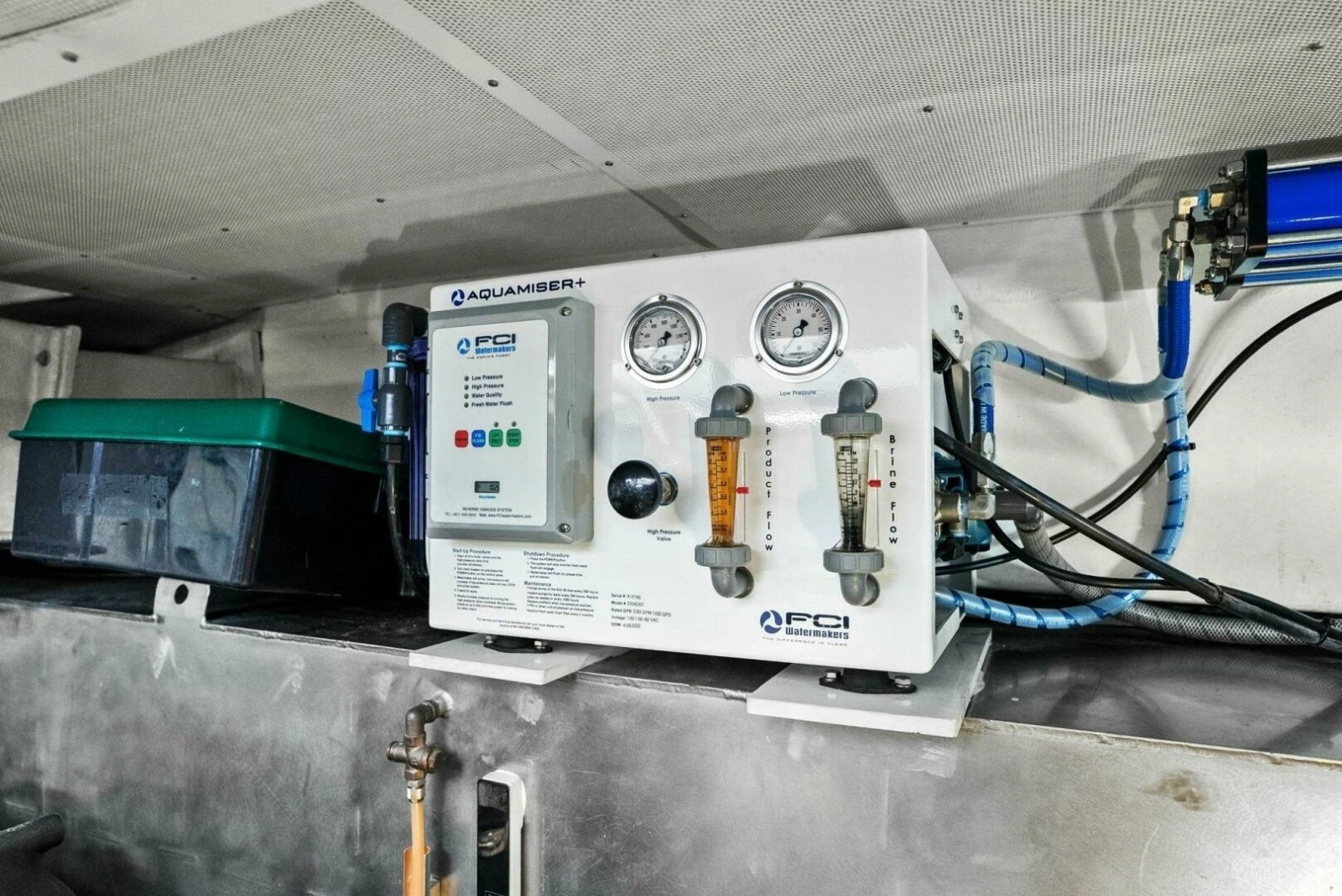 2021 Sirena 64- DESTIN-E- Engine Room