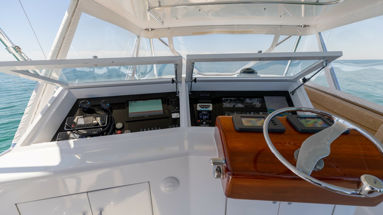 Helm Station with Dual Controls