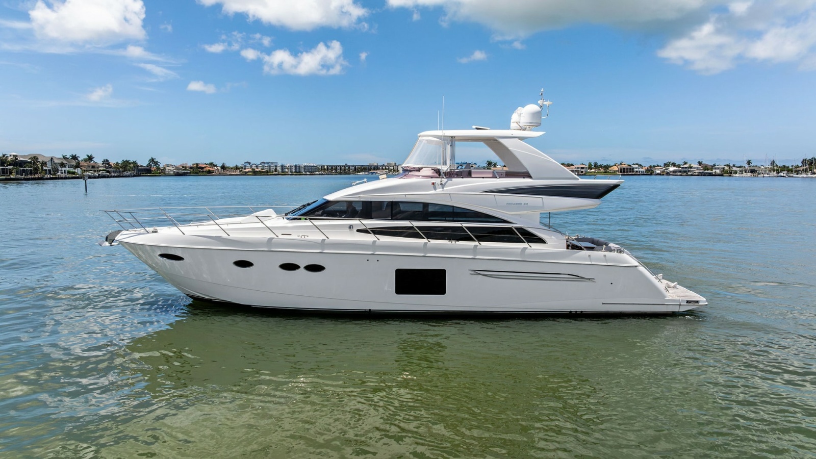 Port Side View of Princess 64
