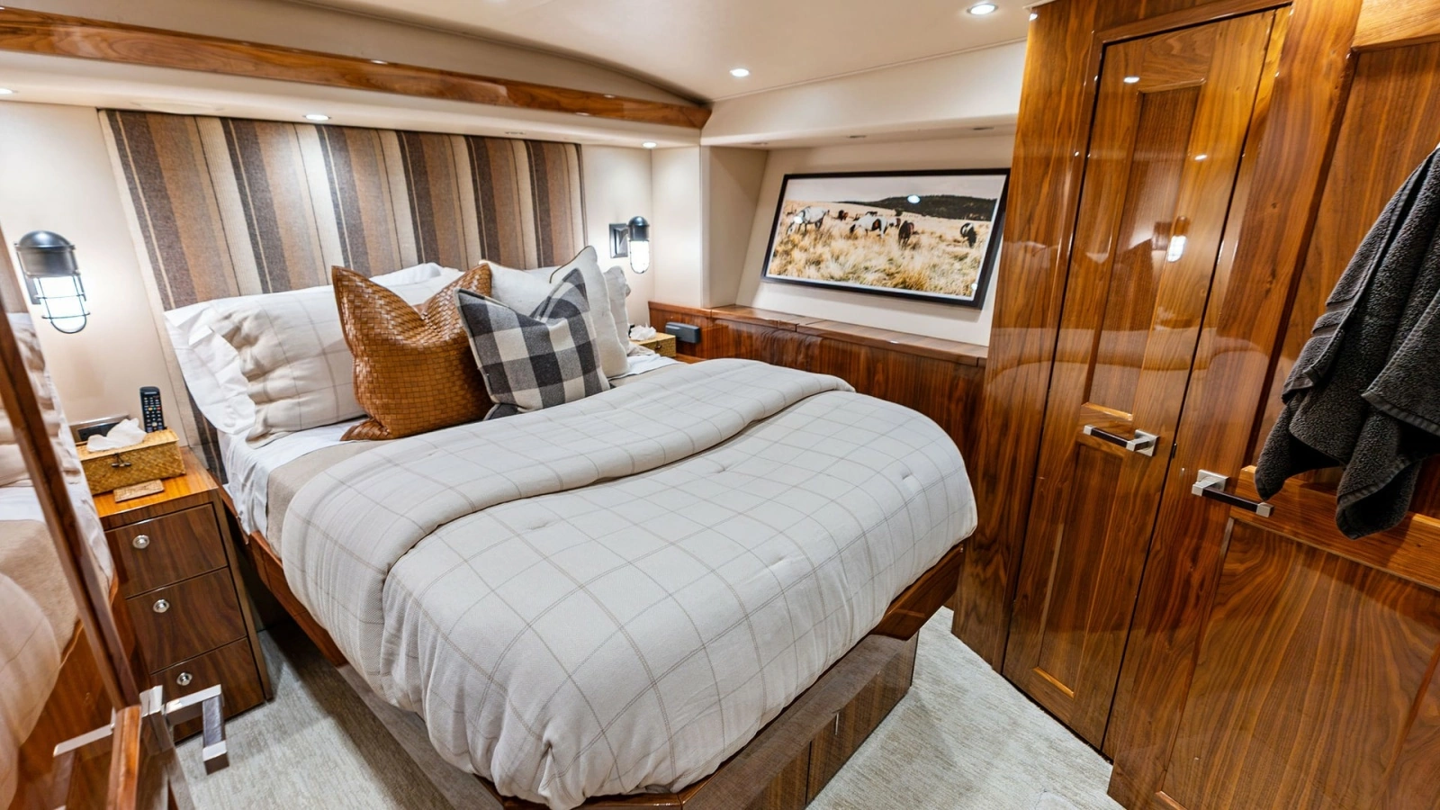 Luxurious Master Stateroom Interior