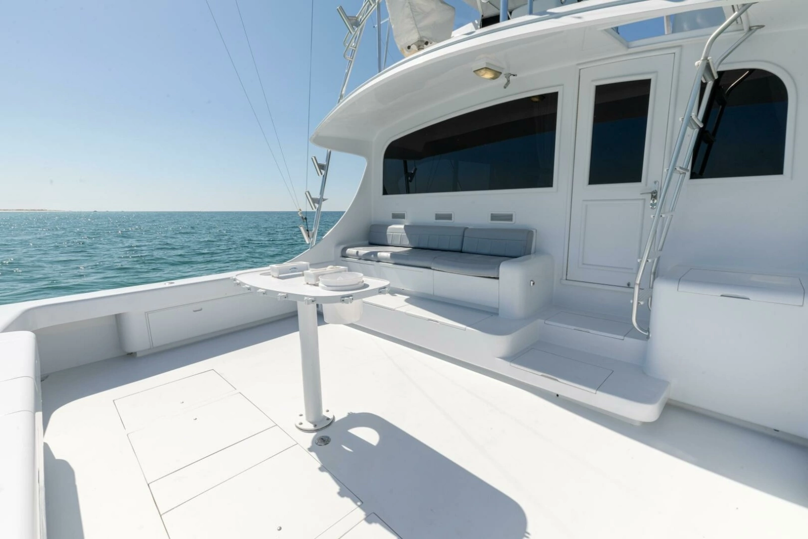 1998 Miller Marine 60' Convertible CAT'N'AROUND-Cockpit 4