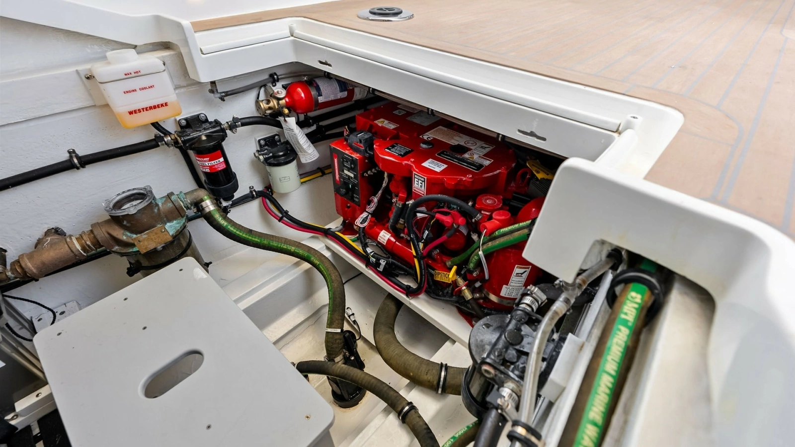 Engine Compartment with Systems Access
