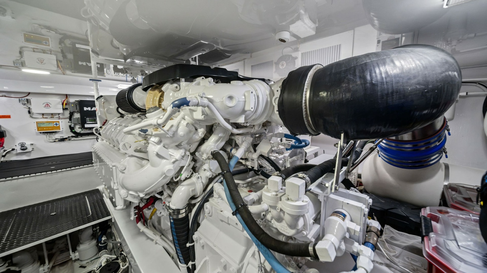 Engine Room with Twin Engines