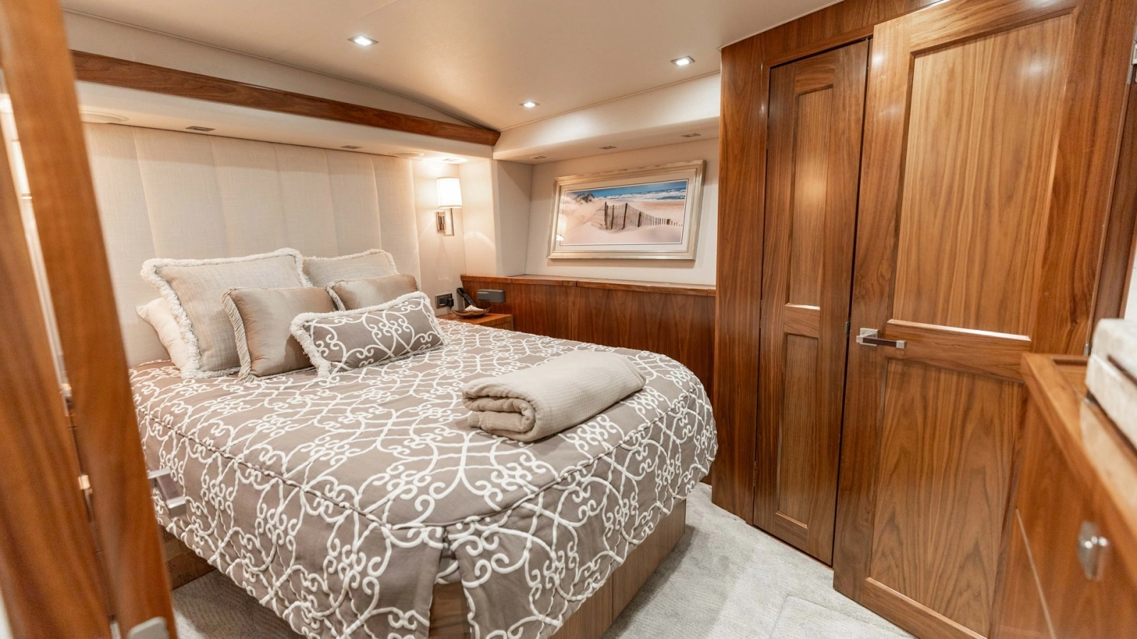 Elegant Master Stateroom Interior