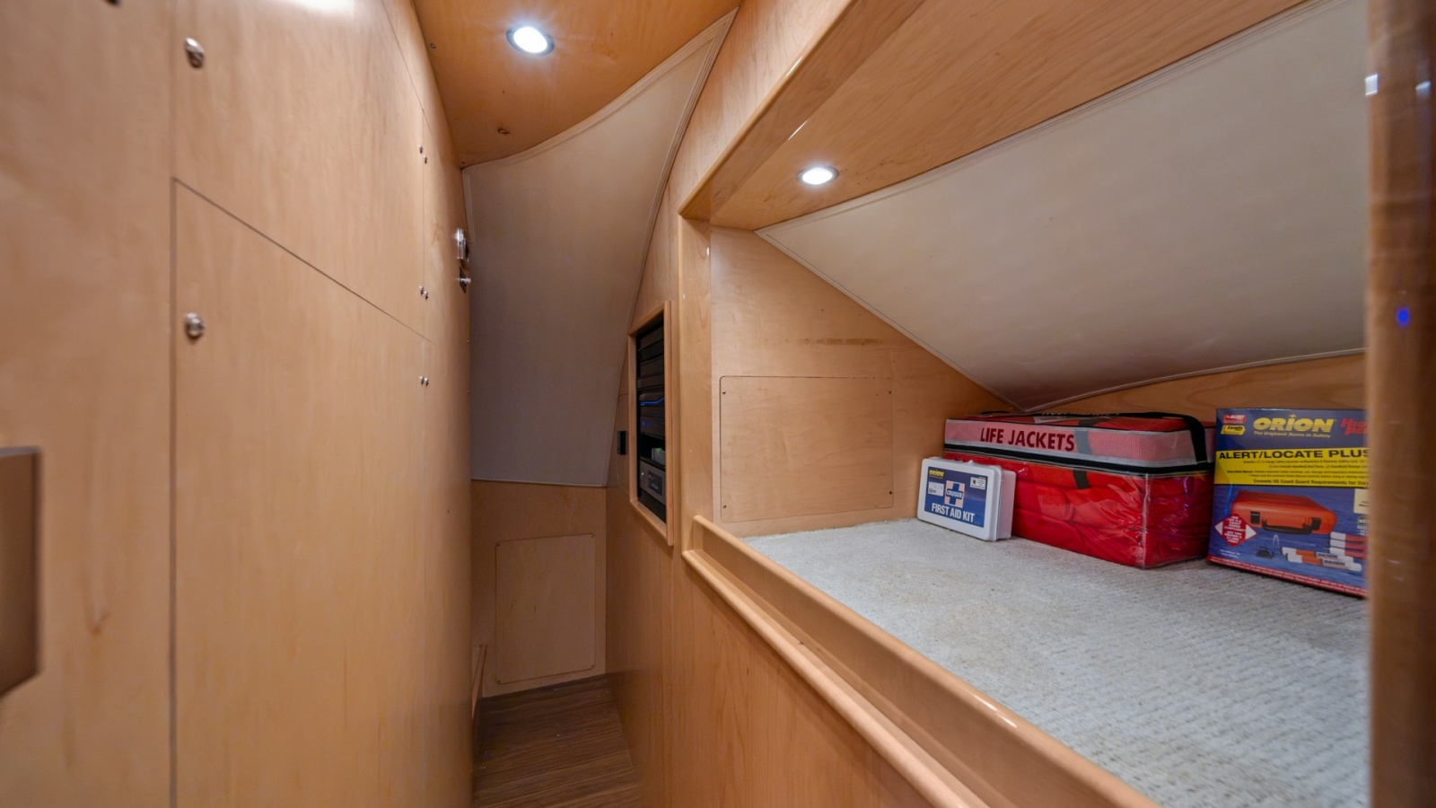 Lower Deck Storage Area