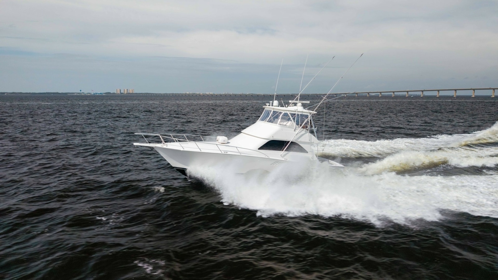 Dynamic Aerial View of Viking 45