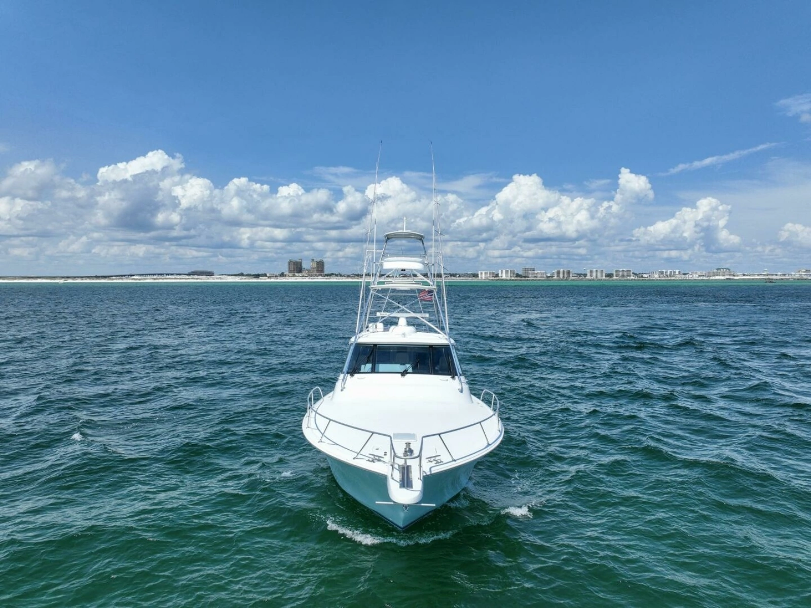 2016 Viking 52 Sport Tower- CONTAGIOUS HABIT- Bow