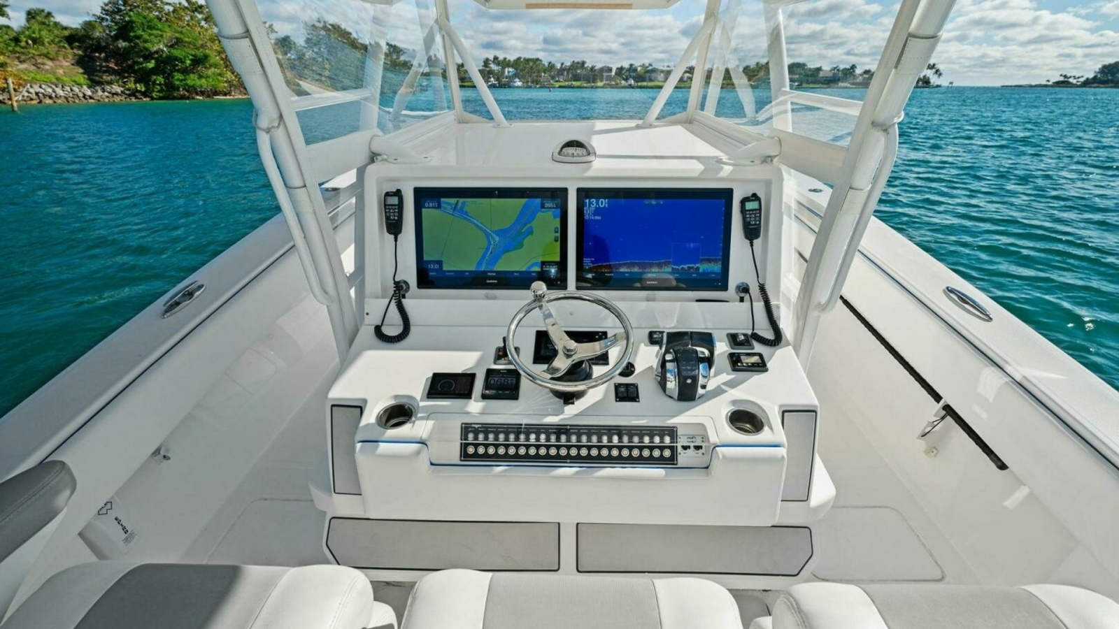 Helm Station with Twin Displays